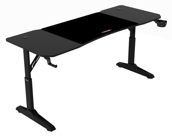 Výškově nastavitelný herní stůl LT-H1116 BK
