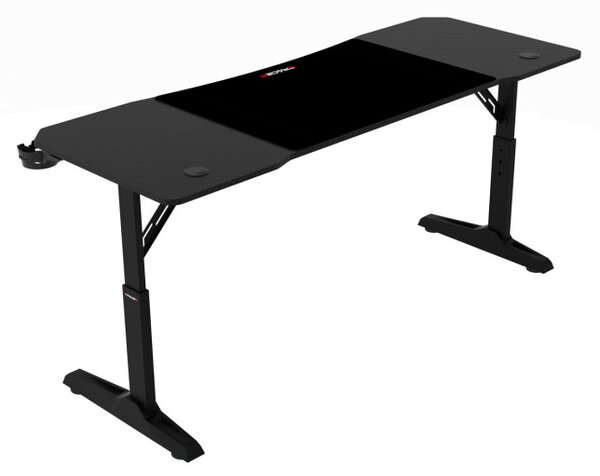 Výškově nastavitelný herní stůl LT-H1116 BK