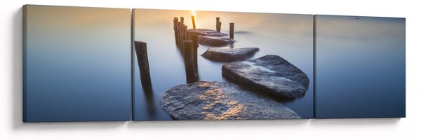Obraz - Kamenné molo (170x50 cm)