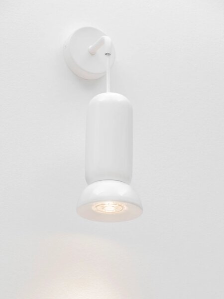 Designové nástěnné svítidlo Parlo Bílá