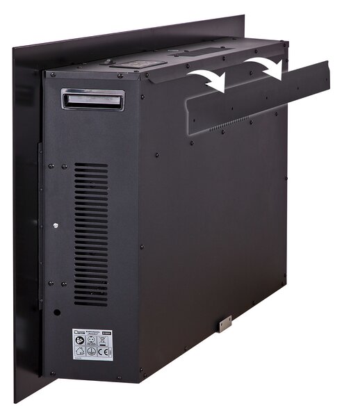 Elektrický nástěnný krb 1800 W Camden