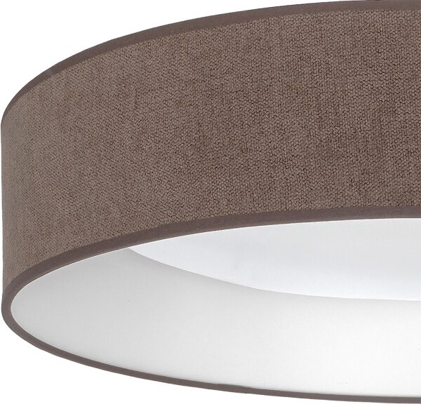 Brilagi - LED Stropní svítidlo VELVET SIMPLE LED/24W/230V 4000K pr. 45 cm hnědá