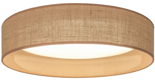 Brilagi - LED Stropní svítidlo VELVET SIMPLE LED/24W/230V 3000K pr. 45 cm béžová