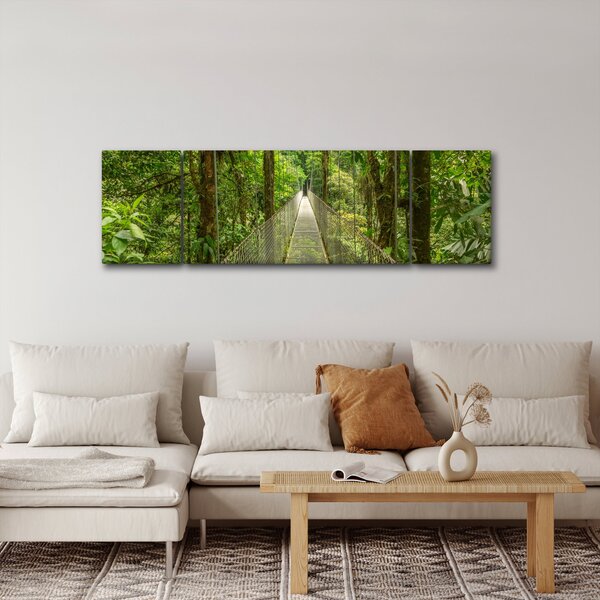Obraz - Závěsný most (170x50 cm)