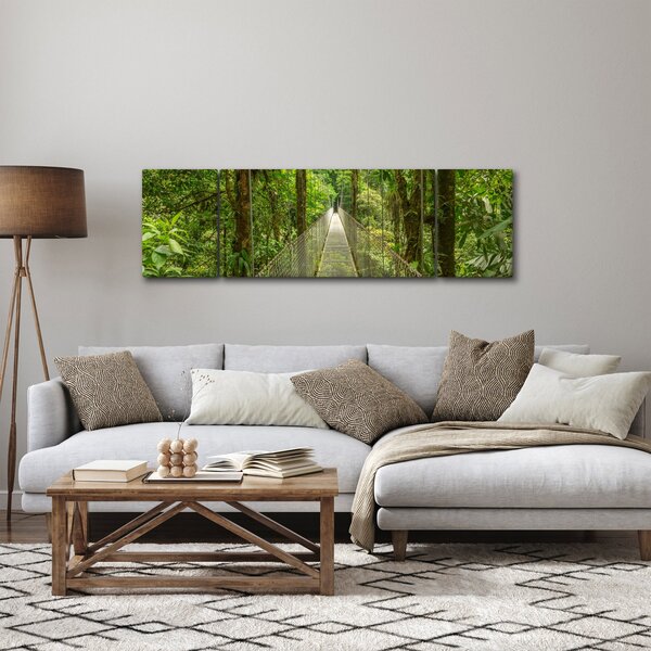 Obraz - Závěsný most (170x50 cm)