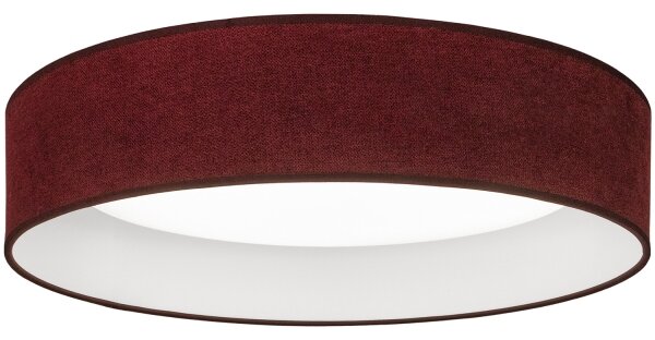 Brilagi - LED Stropní svítidlo VELVET SIMPLE LED/24W/230V 4000K pr. 45 cm vínová