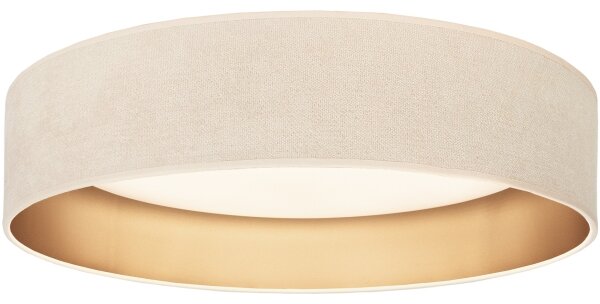Brilagi-LED Str. svítidlo VELVET SIMPLE LED/24W/230V 4000K pr. 45 cm krém./zlatá