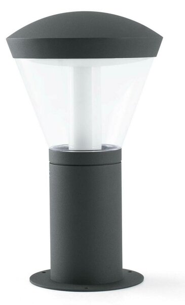 FARO SHELBY LED sloupková lampa, tmavě šedá, h 32.5cm