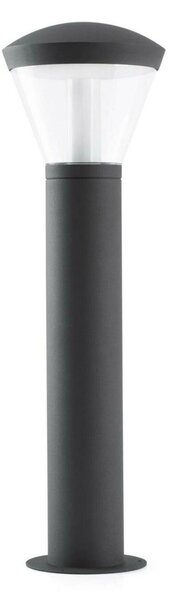 FARO SHELBY LED sloupková lampa, tmavě šedá, h 62.5cm