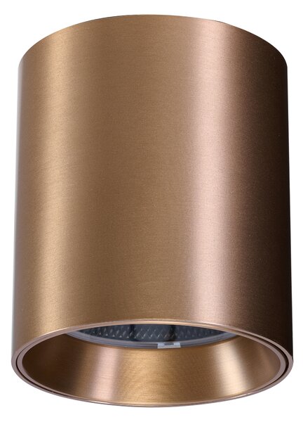 Přisazené bodové svítidlo Babil Coffee bronzové 13 W – Měděná