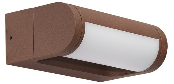Nástěnné svítidlo Frame Corten hnědé 12 W – Hnědá