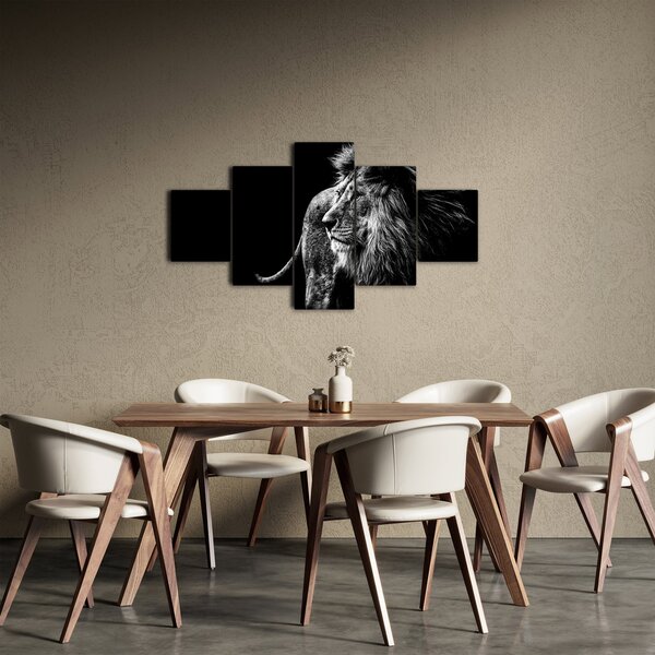 Obraz - Lev (125x70 cm)