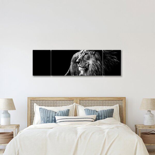 Obraz - Lev (170x50 cm)