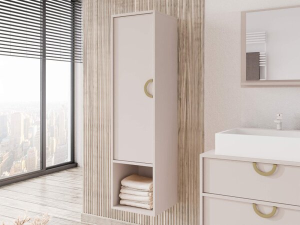 Závěsná koupelnová skříňka Gewiro, Barva: Kašmír 5903211457555