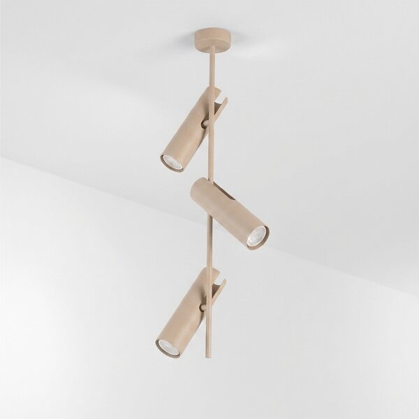 Brilagi - Lustr na tyči BRANCH 3xGU10/30W/230V béžová