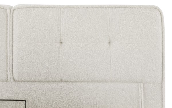 Čalouněná postel Selmaris 160 8802, Rozměr postele: 160 x 200 cm, Barva potahu:: Quelle 03 5903211496356