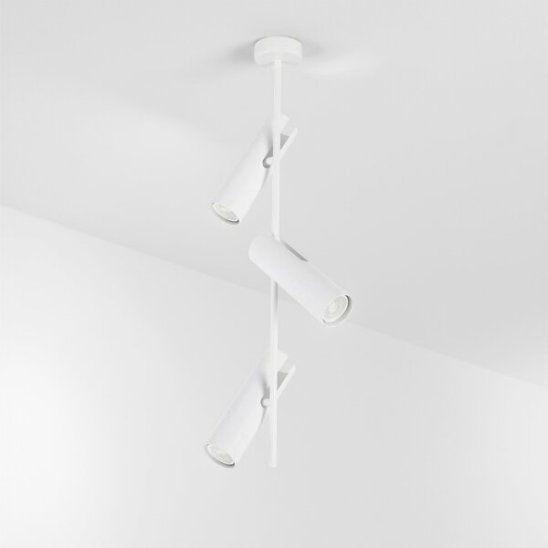 Brilagi - Lustr na tyči BRANCH 3xGU10/30W/230V bílá