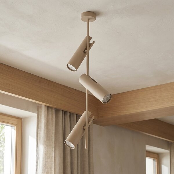 Brilagi - Lustr na tyči BRANCH 3xGU10/30W/230V béžová