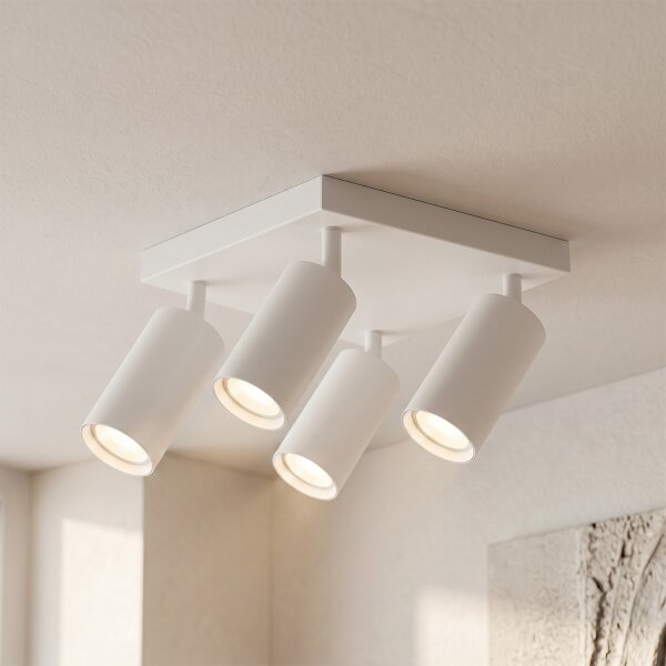 Brilagi - Bodové svítidlo SELE SQUARE 4xGU10/30W/230V bílá