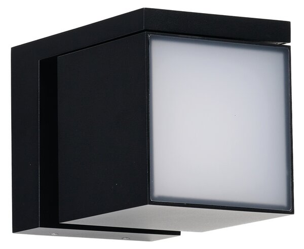 Nástěnné svítidlo Cubic černé 18 W – Černá