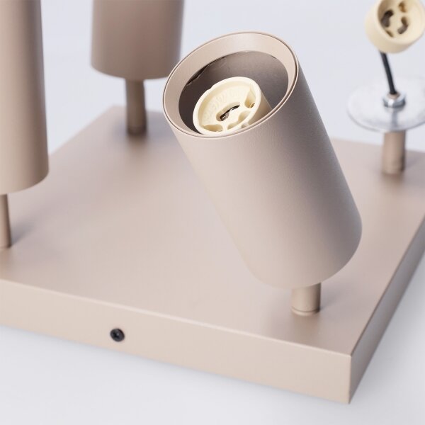 Brilagi - Bodové svítidlo SELE SQUARE 4xGU10/30W/230V béžová
