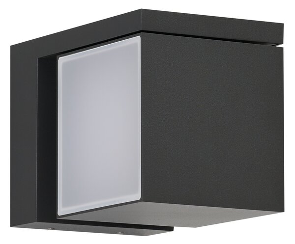 Nástěnné svítidlo Cubic Dgr tmavě šedé 18 W – Šedá (AZ6690)