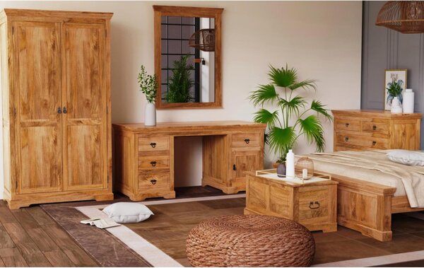 Postel Guru 160x200 z masivu mango