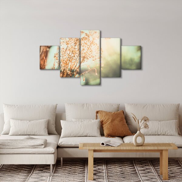 Obraz - Luční rostliny (125x70 cm)