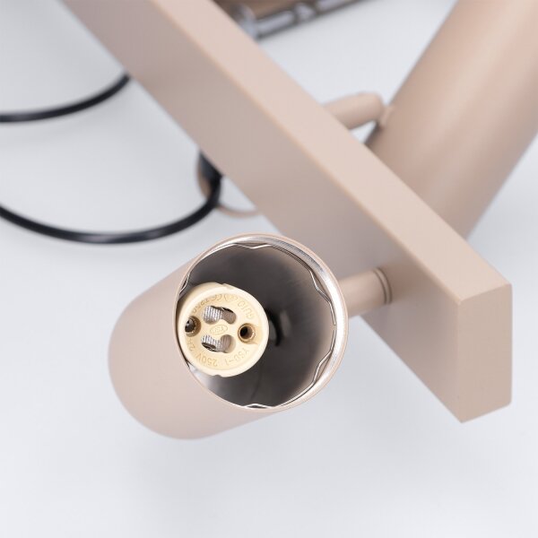 Brilagi - Lustr na lanku SELE 4xGU10/30W/230V béžová