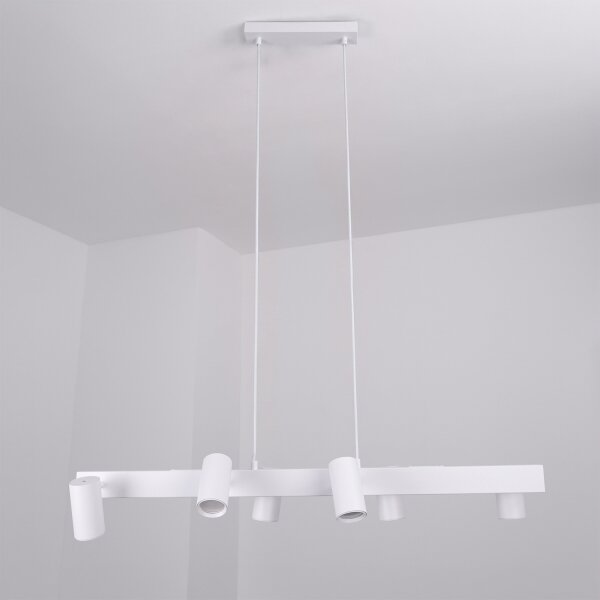Brilagi - Lustr na lanku SELE 6xGU10/30W/230V bílá