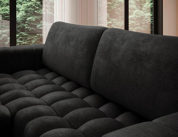 ROHOVÁ SEDAČKA, textil, antracitová MID.YOU - Sedací soupravy, Online Only
