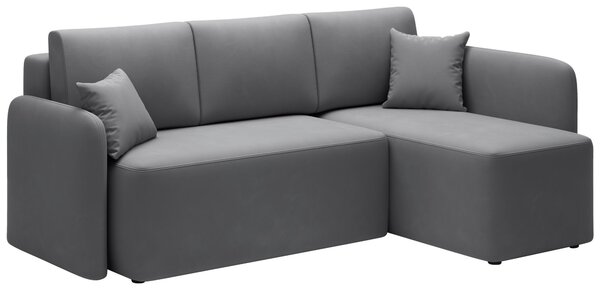 ROHOVÁ SEDAČKA, textil, šedá MID.YOU - Sedací soupravy, Online Only