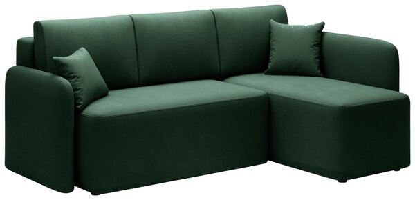 ROHOVÁ SEDAČKA, textil, zelená MID.YOU - Sedací soupravy, Online Only