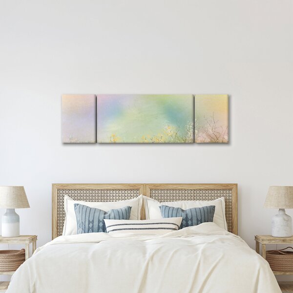 Obraz - Malovaná louka 2 (170x50 cm)