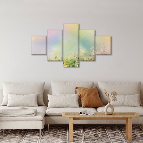 Obraz - Malovaná louka 2 (125x70 cm)