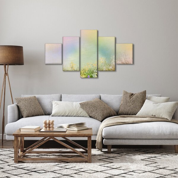 Obraz - Malovaná louka 2 (125x70 cm)