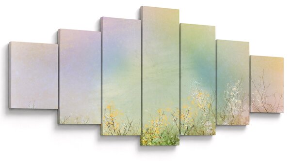 Obraz - Malovaná louka 2 (210x100 cm)