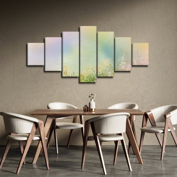 Obraz - Malovaná louka 2 (210x100 cm)