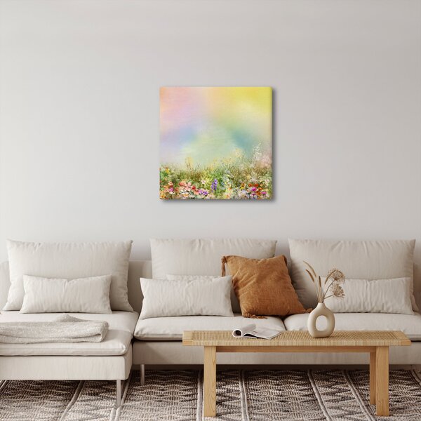 Obraz - Malovaná louka 2 (30x30 cm)