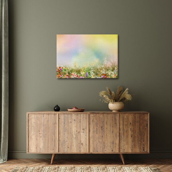 Obraz - Malovaná louka 2 (70x50 cm)