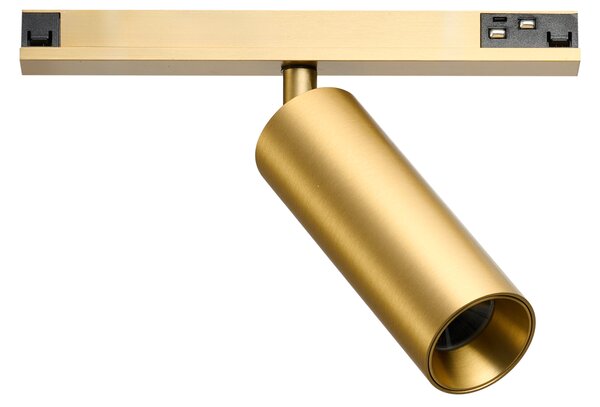 Kolejnicové svítidlo Sigma Niko Bluetooth zlaté 8 W – Zlatá