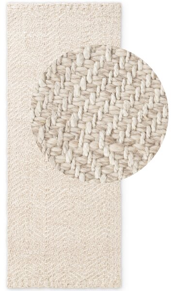 ELLE Decoration, Běhoun Majoli 106238 White z kolekce Elle, 80x200, bílá, chodba / předsíň