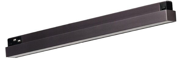Kolejnicové svítidlo Sigma Saga Bluetooth titanové 10 W – Šedá