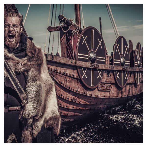 Obraz - Viking (30x30 cm)