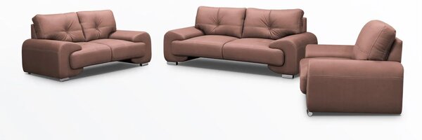 Sedací souprava omega Lux 3+2+1, béžová (cappuccino)