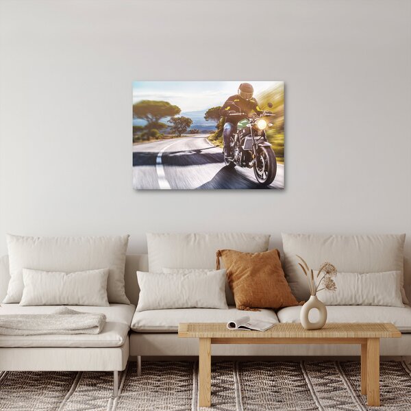 Obraz - Motorkář (70x50 cm)
