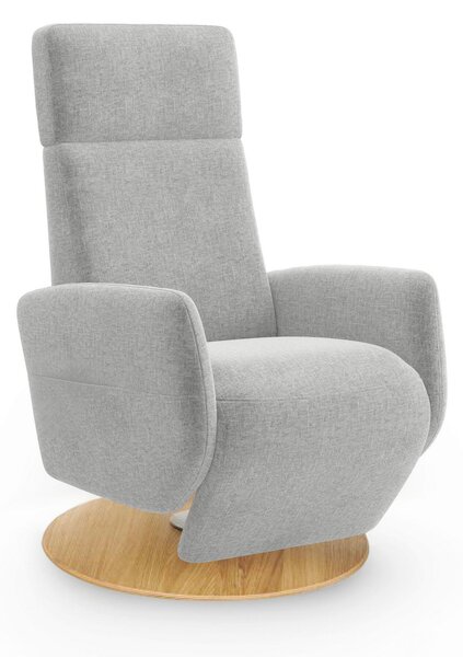 RELAXAČNÍ KŘESLO, textil, světle šedá Sit & More - Online Only křesla & taburety, Online Only