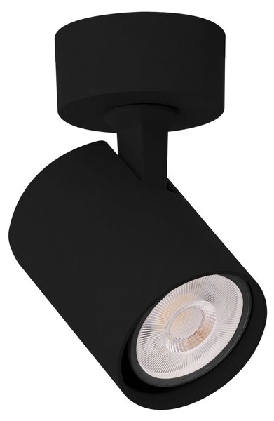 Přisazené bodové svítidlo Exo R černé 50 W – Černá