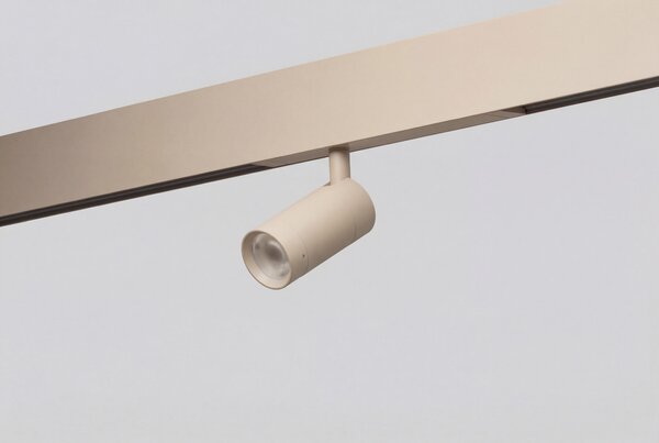 Kolejnicové svítidlo Beta Optica 230v Bluetooth Beige béžové 10 W – Hnědá