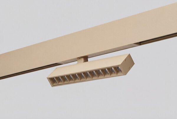 Kolejnicové svítidlo Beta Sanders 230v Beige béžové 9 W – Hnědá